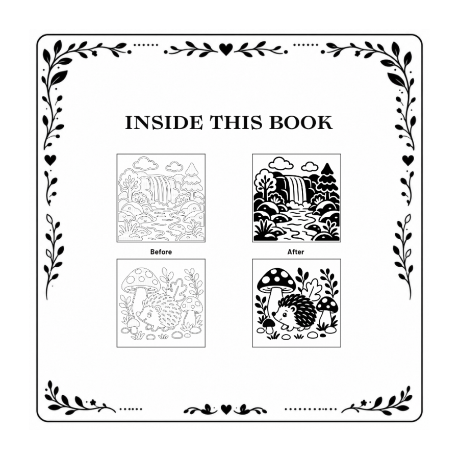 Monochrome Escapes - back cover